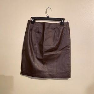 Spiegel Leather Skirt